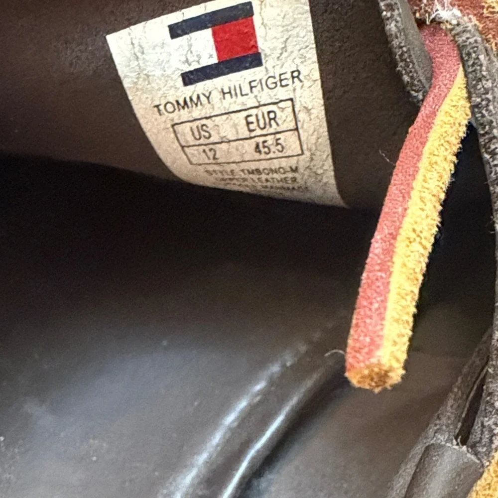 Tommy Hilfiger Dark Brown Boat Shoes